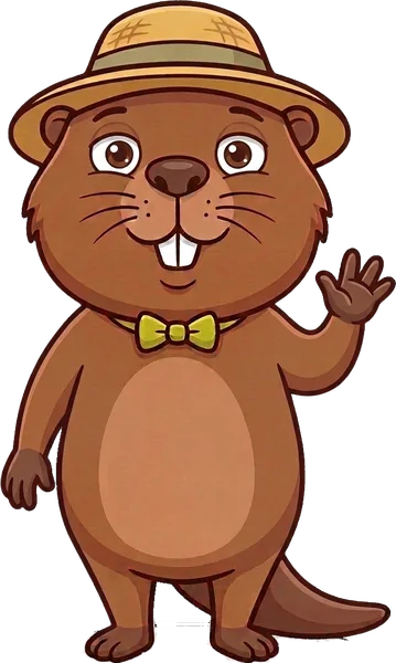 Nutria waving